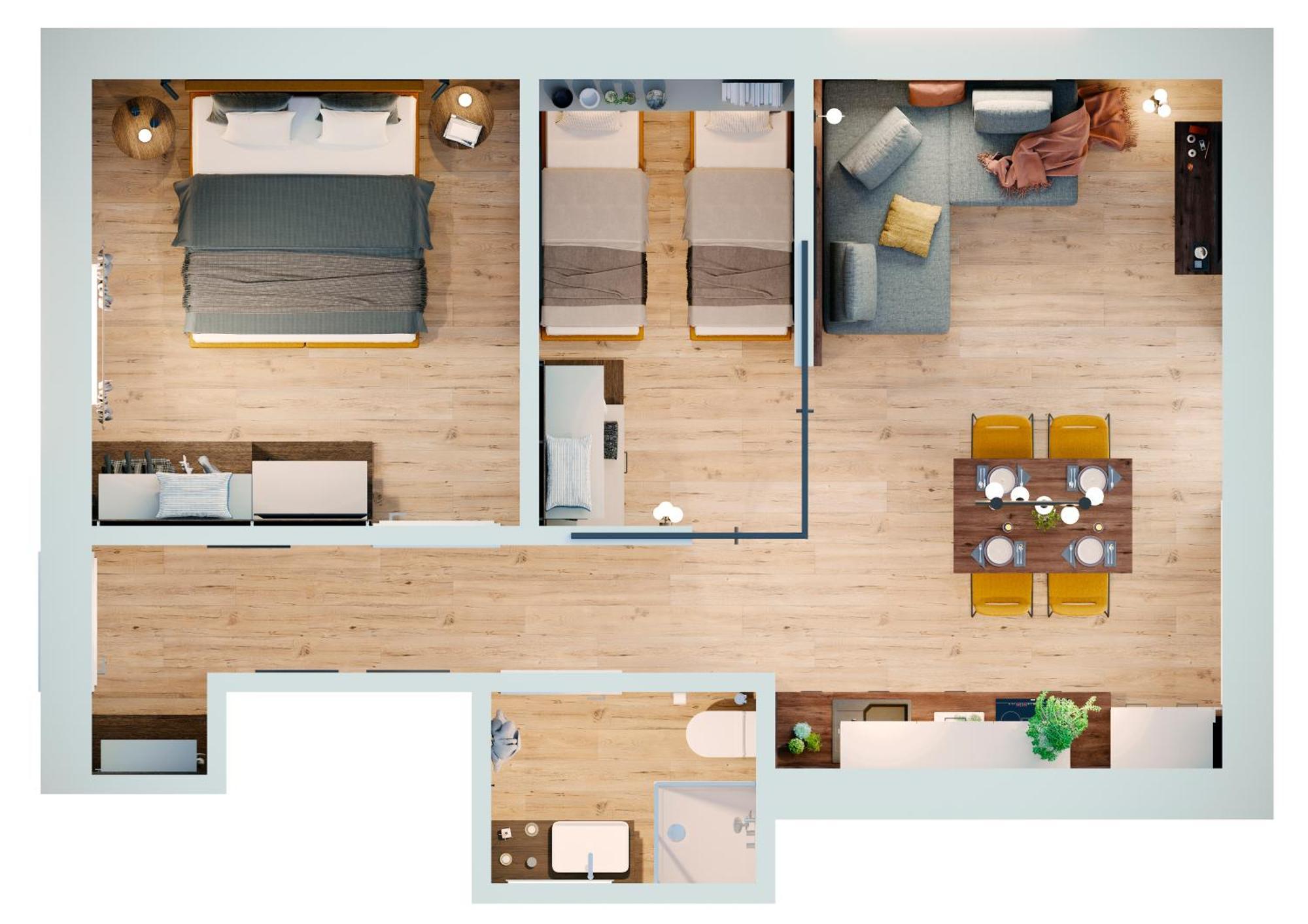 Appartements Panorama Fiè Extérieur photo